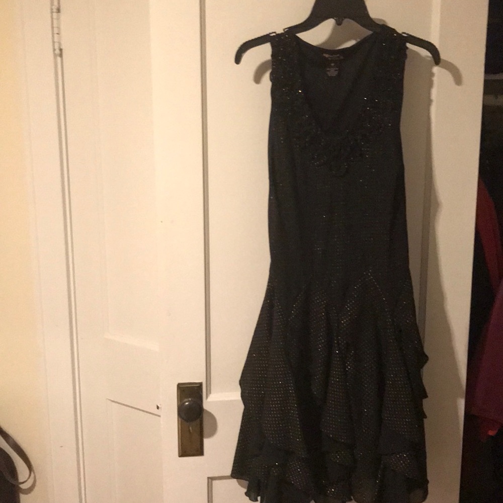 Black with gold elements